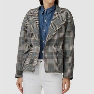 Ba&sh Houndstooth jacket